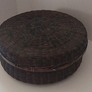 Antique Chinese Sewing Basket