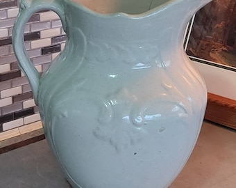 Antique Salt-Glaze Pitcher
