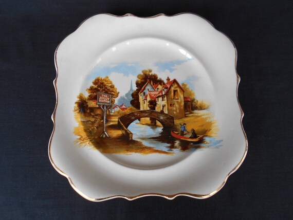 Vintage Sandland Ware Plate The Jolly Boatman 1950 S Etsy Vintage Sandland Ware Plate The Jolly Boatman 1950 S Etsy