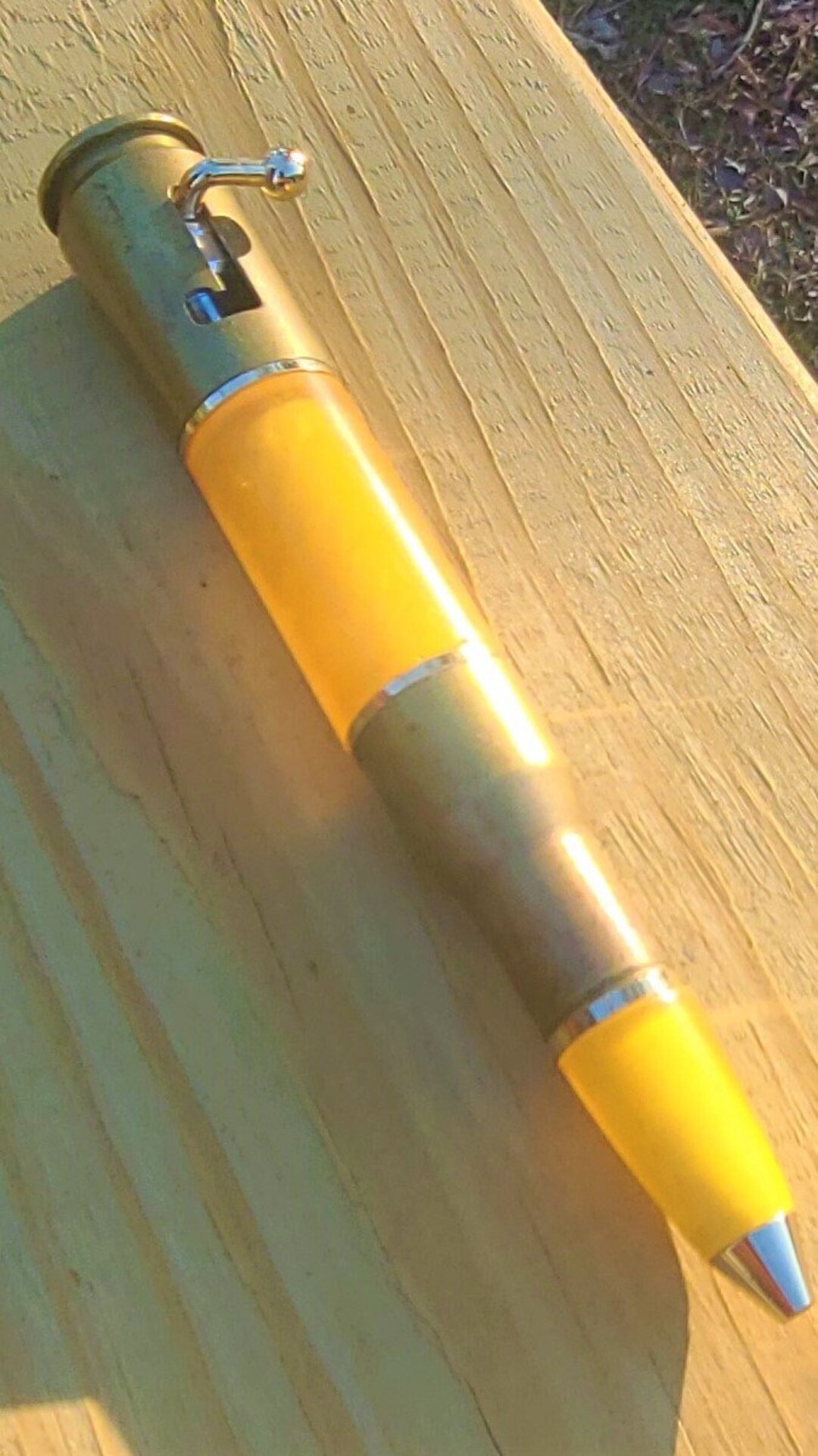 50 Caliber Machine Gun Bullet Cartridge Bolt Action Pen in 24kt Gold Etsy