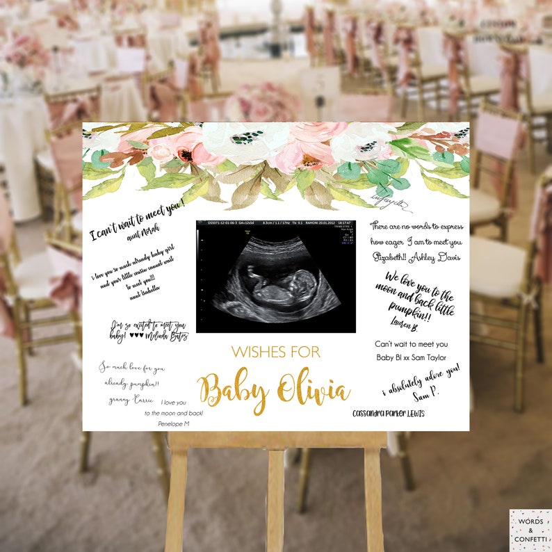 Baby Shower Guest Book Alternative Baby Shower Decorations Etsy Baby Shower Guest Book Alternative Baby Shower Decorations Etsy