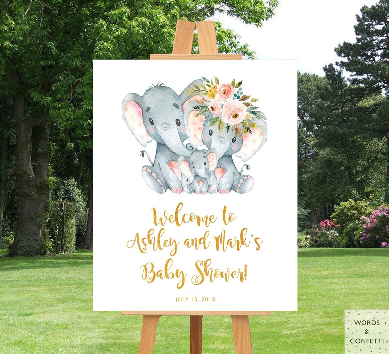 Jack And Jill Baby Shower Coed Baby Shower Decorations Etsy