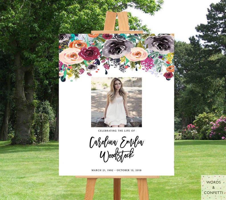 Memorial Service Ideas Celebration Of Life Decorations Etsy