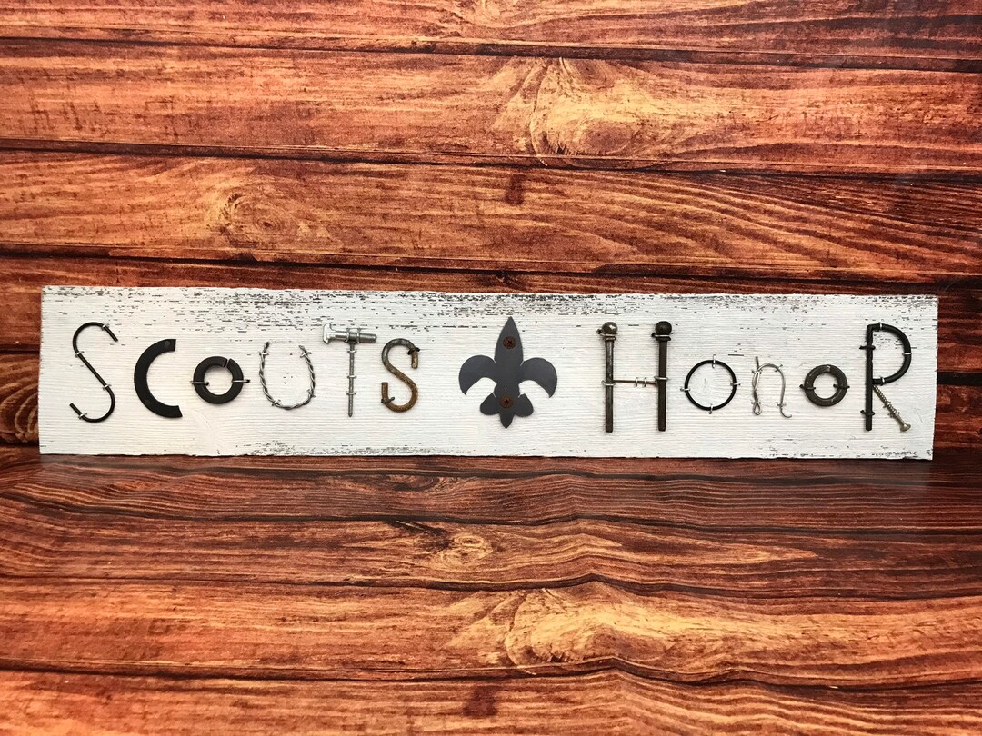Boy Scouts of America Scouts Honor Boy Scout Gifts Troup Etsy