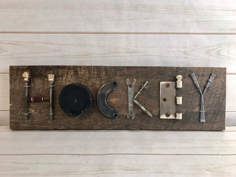 Hockey Sign Hockey Lovers Gifts for Hockey Players Hockey Etsy