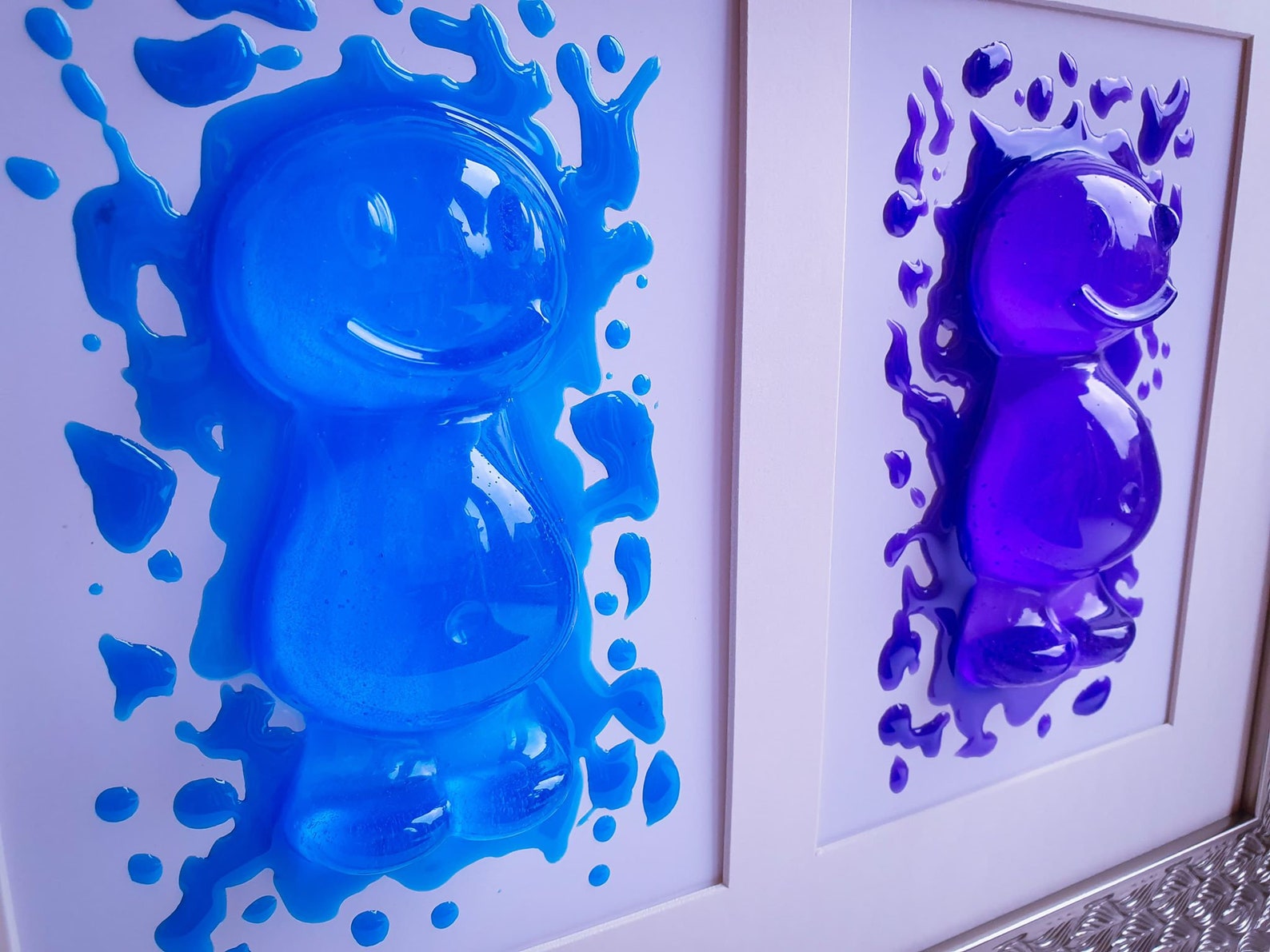Handmade Resin Jelly Baby 3D Framed Wall Art Etsy