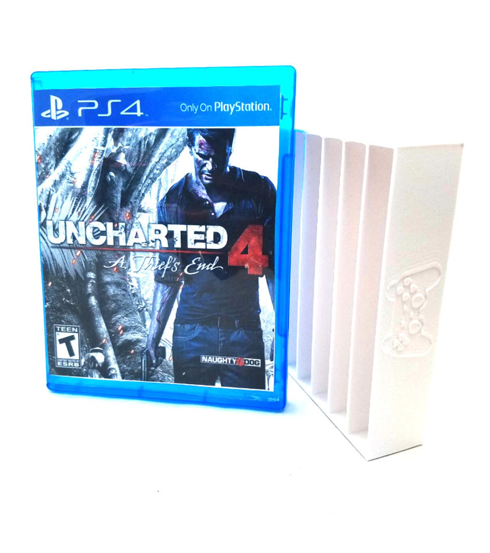 PS4 Game Tray White Custom Game Case Organizer 3D Print | Etsy