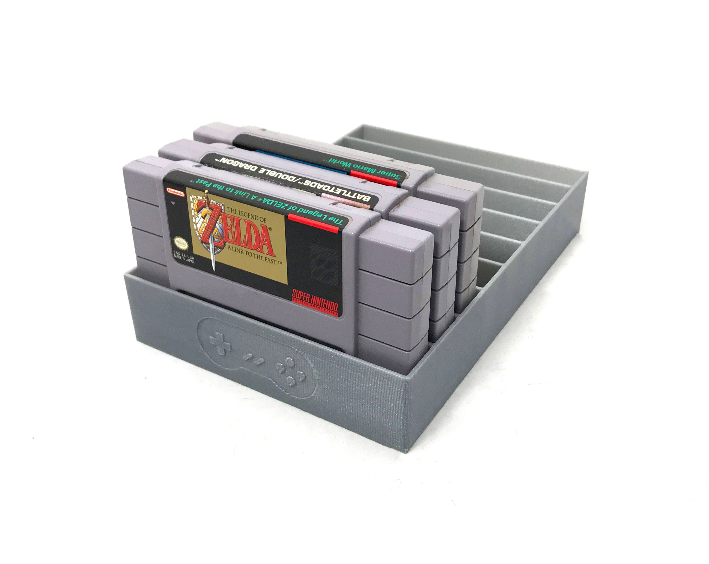 Super Nintendo Game Tray SNES 3D Printed 3D Print Etsy