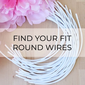 Round Wire Fitting Pack - Find Your Fit - 3 Underwire Size Pack