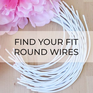 Round Wire Fitting Pack - Find Your Fit - 3 Underwire Size Pack