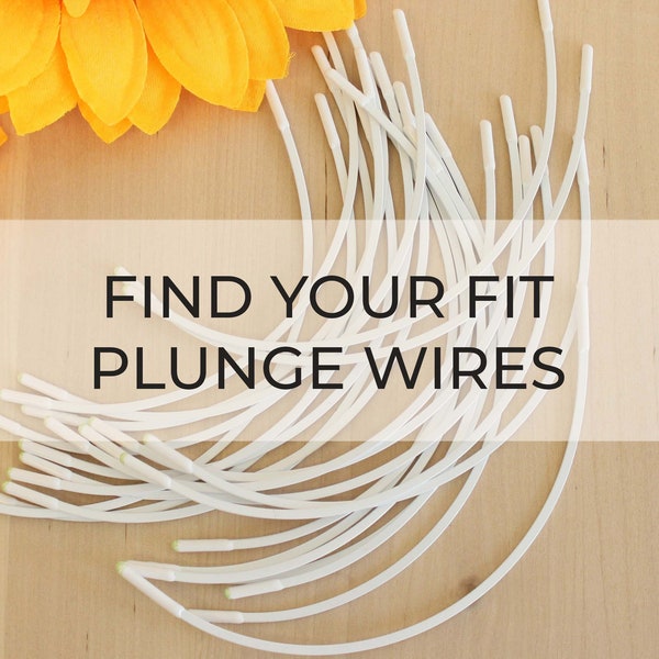 Plunge Wire Fitting Pack - Find Your Fit - 3 Underwire Size Pack