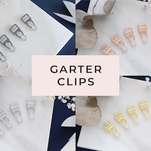 1/2&quot; Metal Garter Clips Lingerie Making