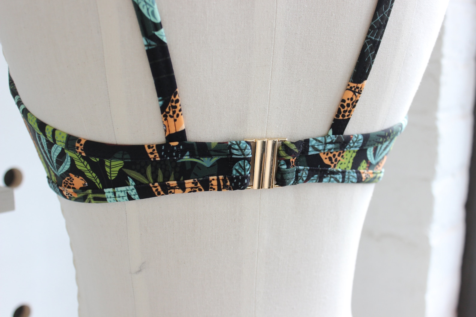 1 25mm Bikini Clasps Metal Front Closures Light Gold Etsy