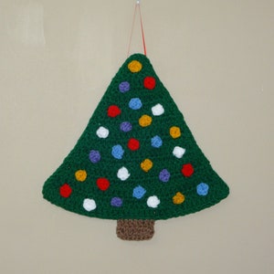 Christmas Tree Trivet and Decoration Crochet Pattern