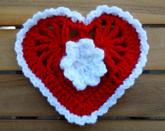 Blooming Heart Crochet Pattern