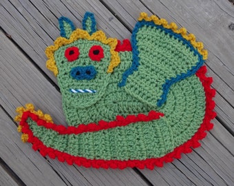 Friendly Dragon Crochet Pattern