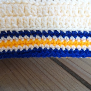 Hanukkah Menorah Pillow Crochet Pattern image 6