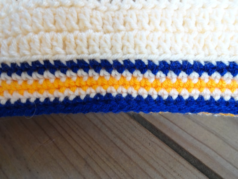 Hanukkah Menorah Pillow Crochet Pattern image 6