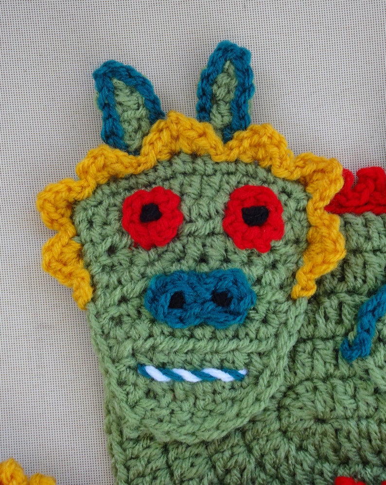 Friendly Dragon Crochet Pattern