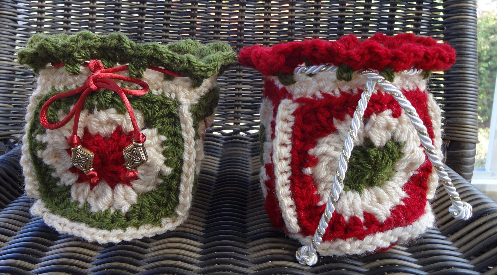 Small and Mini Gift Bags Crochet Pattern Etsy