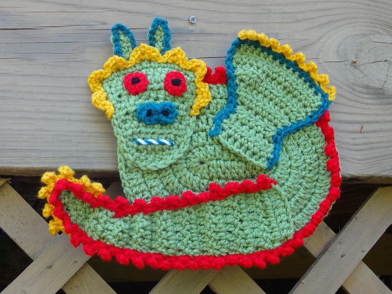 Friendly Dragon Crochet Pattern