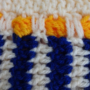 Hanukkah Menorah Pillow Crochet Pattern image 5