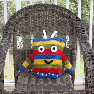 Monster Friend Plushie/Toy/Pillow Crochet Pattern