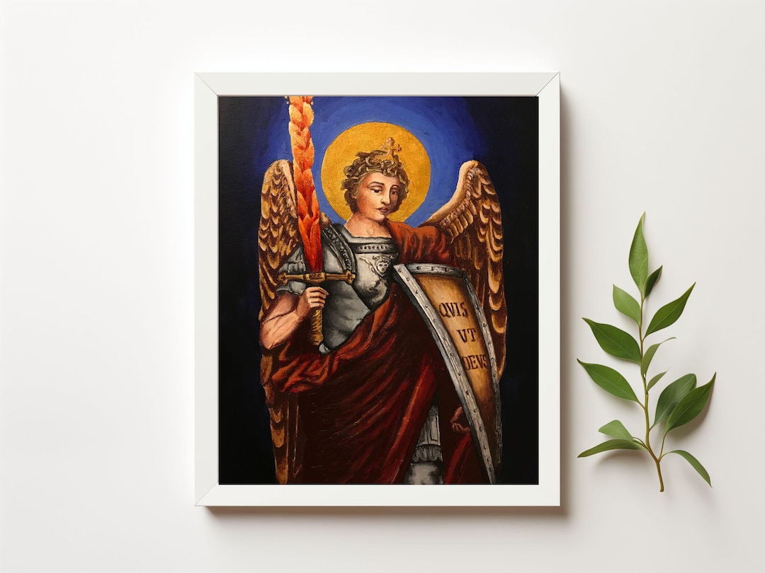 St. Michael the Archangel Digital Download - Etsy