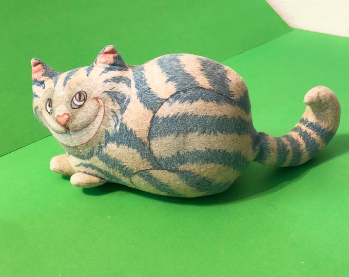 1988 Armand Eisen Cheshire Cat by Michelle Wiggins Etsy