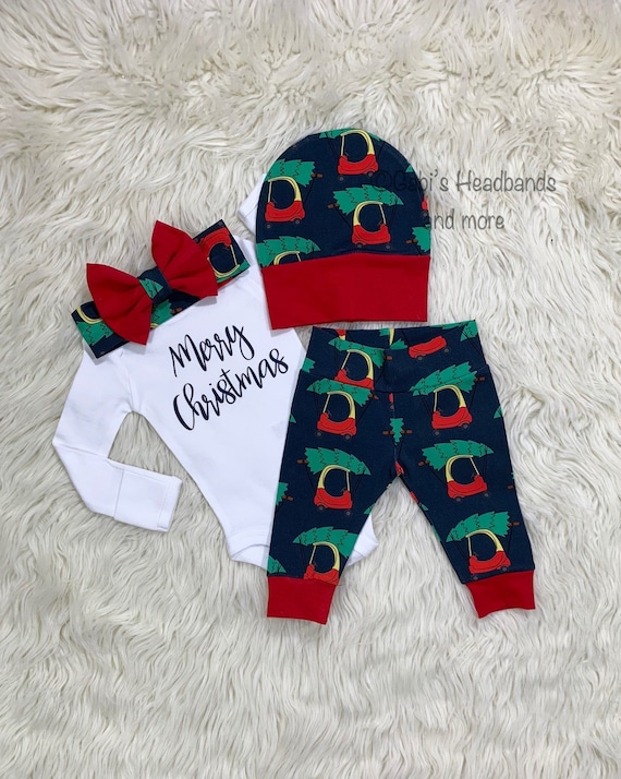etsy baby christmas outfits