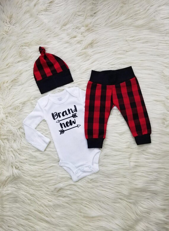 tartan outfit for baby boy