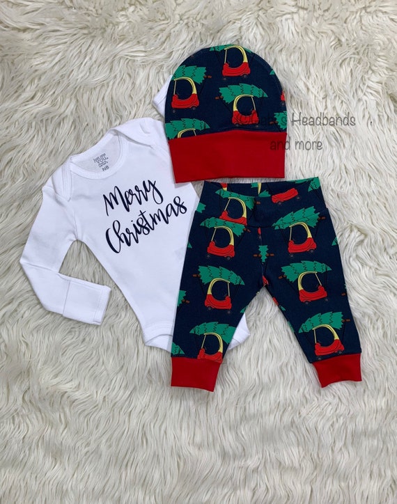 baby boy and girl christmas outfits