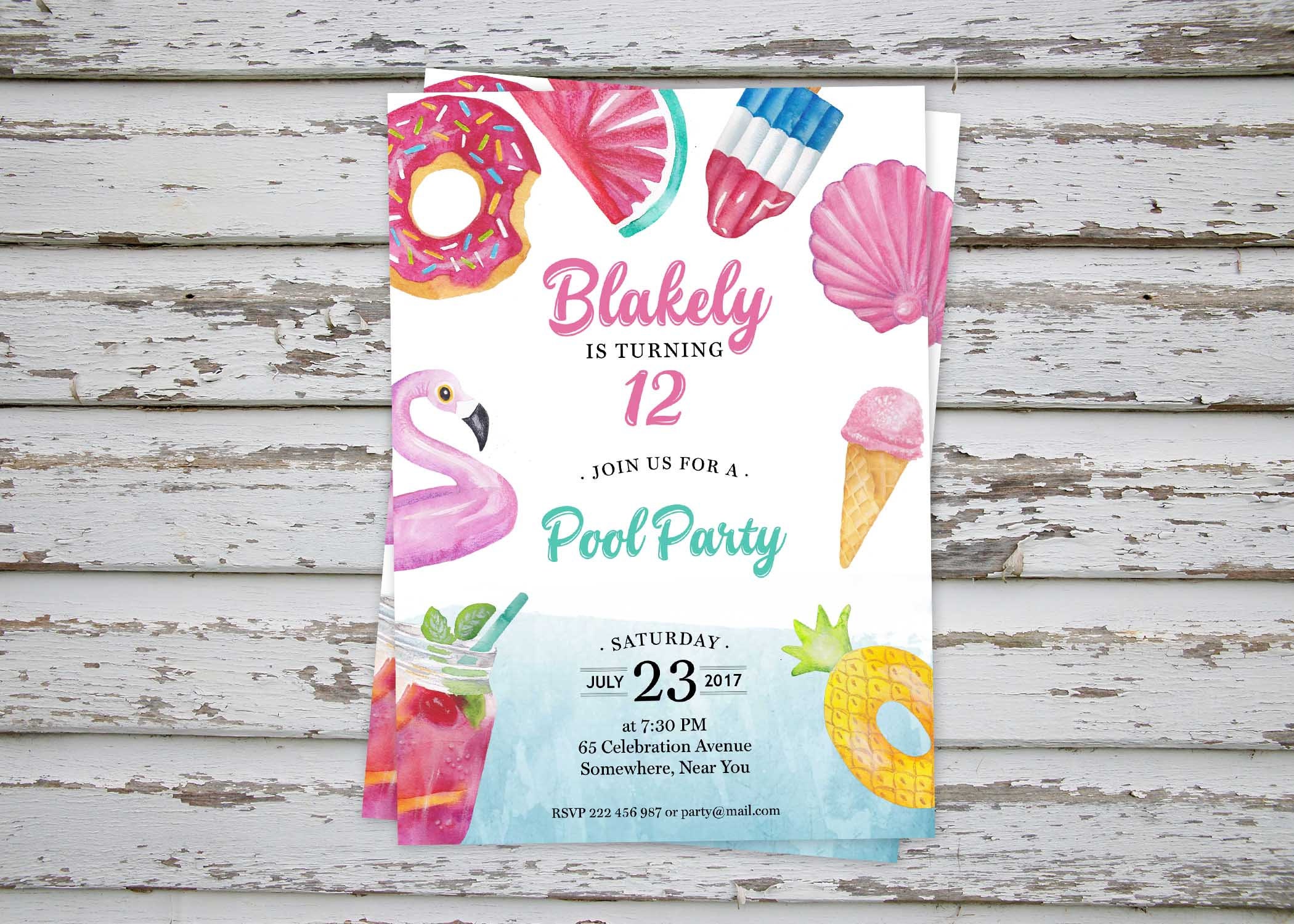 Piscine Invitation Fete Danniversaire Ado Piscine Party Etsy Piscine Invitation Fete Danniversaire Ado Piscine Party Etsy