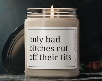 Top Surgery Gift Candle for Trans Man or Nonbinary person, Trans gift