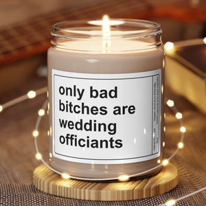 Funny Wedding Officiant Gift, Only Bad Bitches are Wedding Officiants, Unique Gift for Wedding Professional