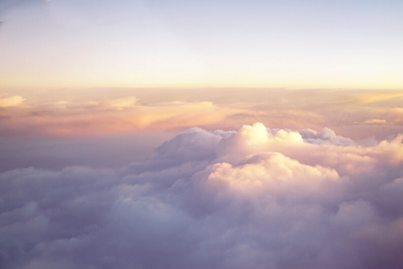 54 Top Photos Cloud Print Apple / "Grandis" Cloud Painting Large Canvas Print- CORINNE ...