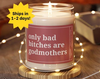 Godmother Proposal Gift, God Mother Candle, Will You Be My Godmother Gift, Baptism Gift, Naming Ceremony Gift, Godmother Era, Godmama Box