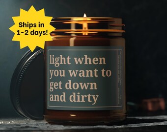 Vela de novio sucio, regalo sexy para él para cumpleaños o aniversario o San Valentín, regalo travieso para el marido, velas lascivas