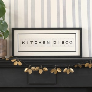 Kitchen Disco - Frame by Vintage Playing Cards