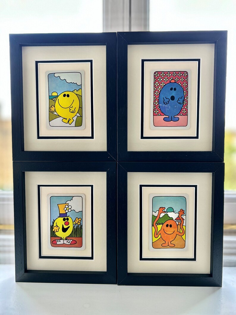 Mr Greedy Vintage Mr Men Playing Card Picture - Etsy