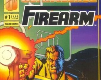 First Issue Firearm by Malibu Comics 1993 Special Edition Free Skybox Ultraverse Card Comic Book Collectible First Edition