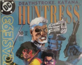 DC Comics Showcase 1993 Deathstroke Katana Huntress #10 Oct 1993 Unread Vintage Comics Vintage Comic Books Collectible Comics