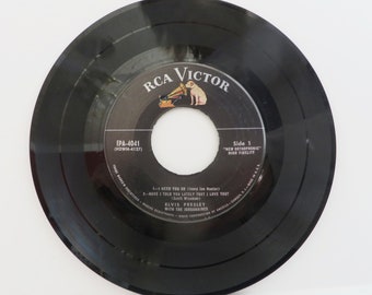 Elvis Presley EP RCA Victor Silver Line Elvis Record Elvis Presley Record Elvis Presley 45 Elvis Presley with The Jordanaires Vintage Record