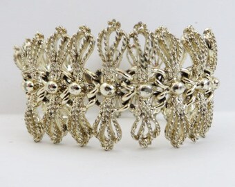 Vintage Emmons Bracelet Gold Tone Vintage Chunky Bracelet Vintage