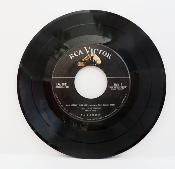 Elvis Presley EP RCA Victor Silver Line Elvis Record Elvis