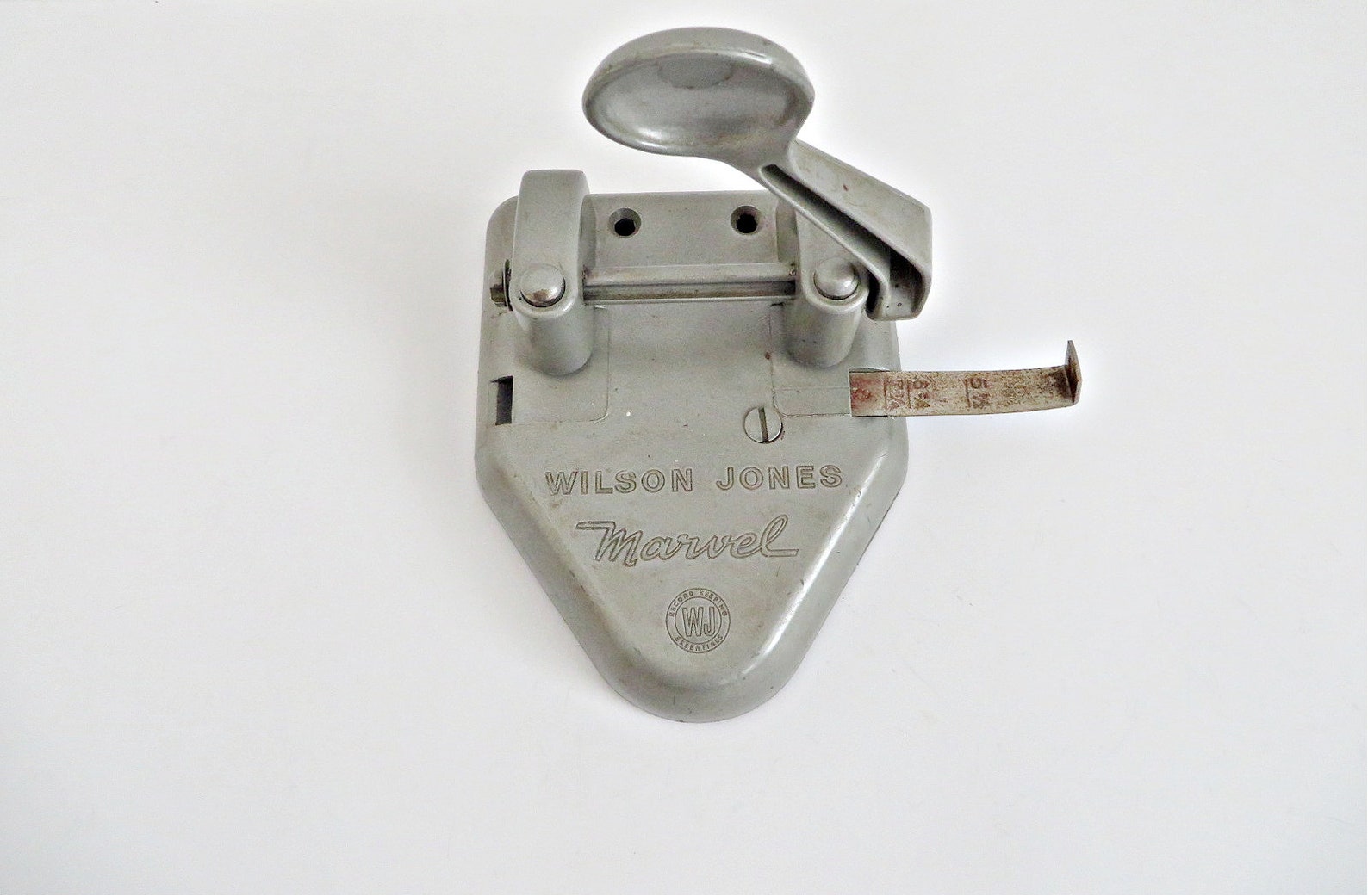 Vintage Two Hole Punch Vintage Wilson Jones Co. Marvel Two Hole Punch