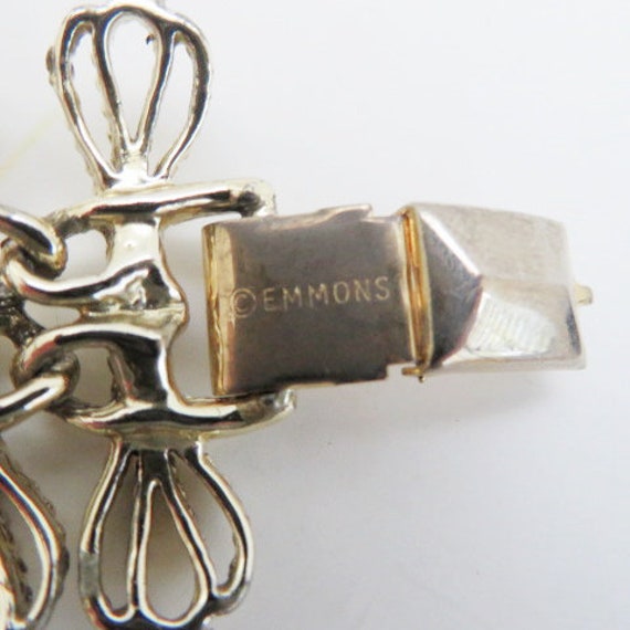 Vintage Emmons Bracelet Gold Tone Vintage Chunky … - image 4