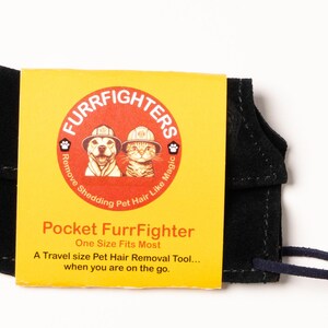 Portable Pet Hair Remover: Pocket Furrfighter, Reusable Lint Tool image 6