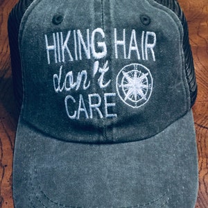 Hiking hair don't care