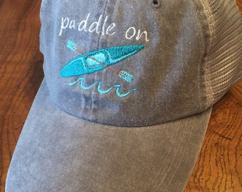 Paddle On Kayak hat